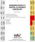 DIAMOND (DA20-C1) DIGITAL CLICKABLE CHECKLIST
