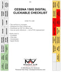 CESSNA 150G DIGITAL CLICKABLE CHECKLIST