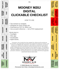 MOONEY M20J DIGITAL CLICKABLE CHECKLIST